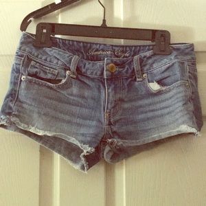 American eagle jean shorts